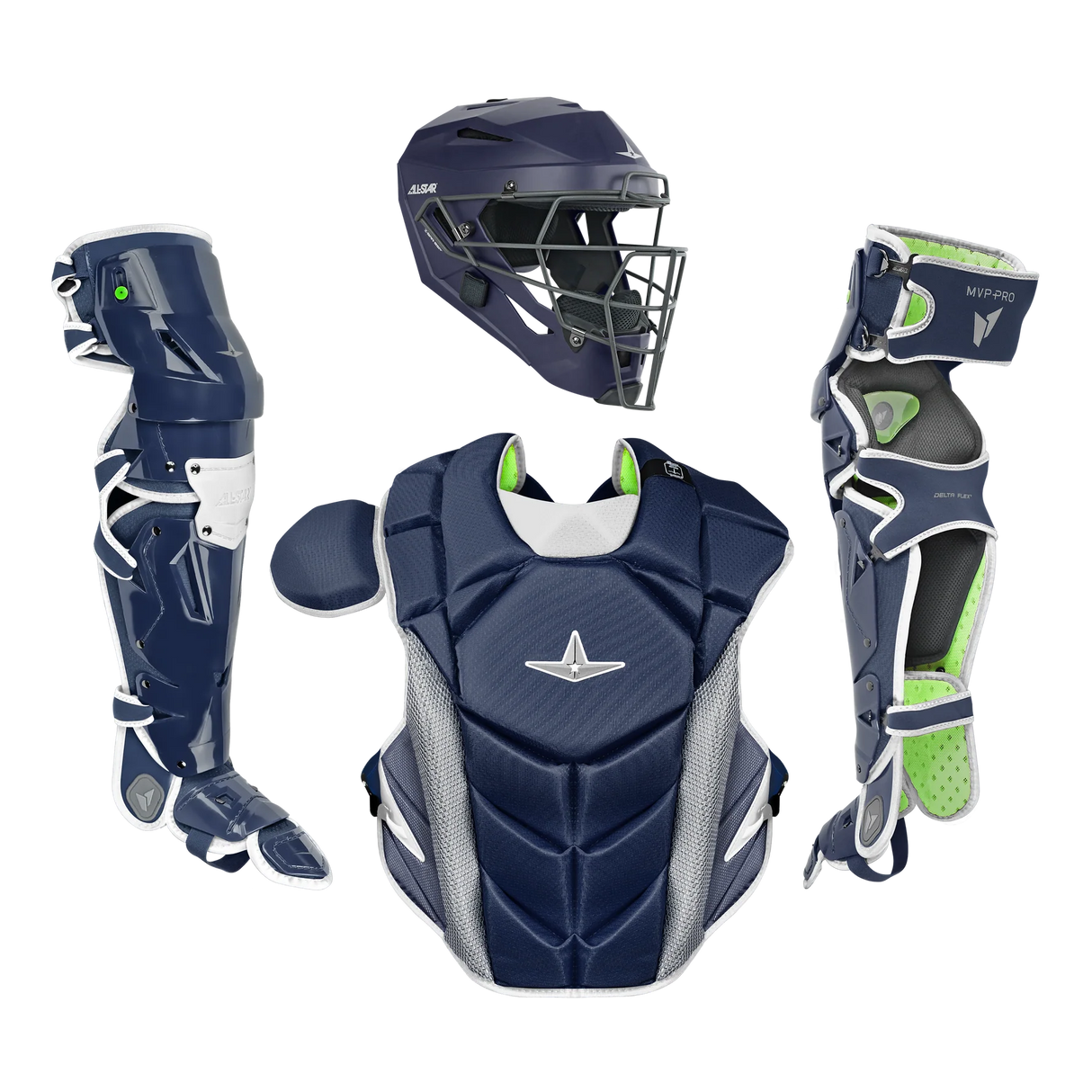 All Star MVP-PRO™ Series Baseball Catcher's Kit
