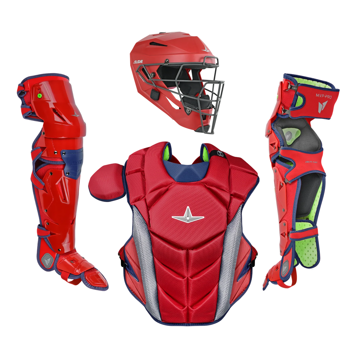 All Star MVP-PRO™ Series Baseball Catcher's Kit
