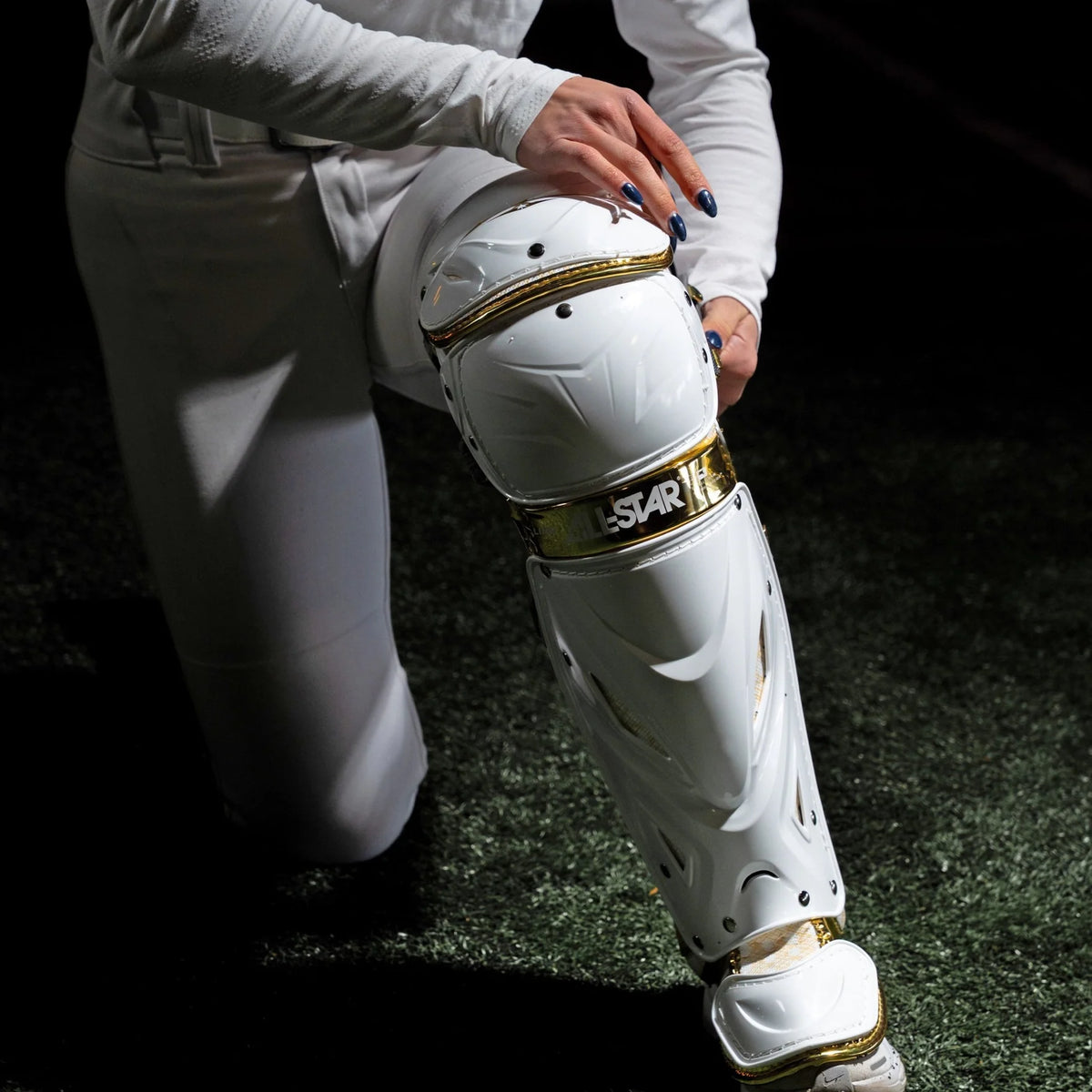 All Star PHX™ Gold Diamond Collection Softball Catching Kit
-12