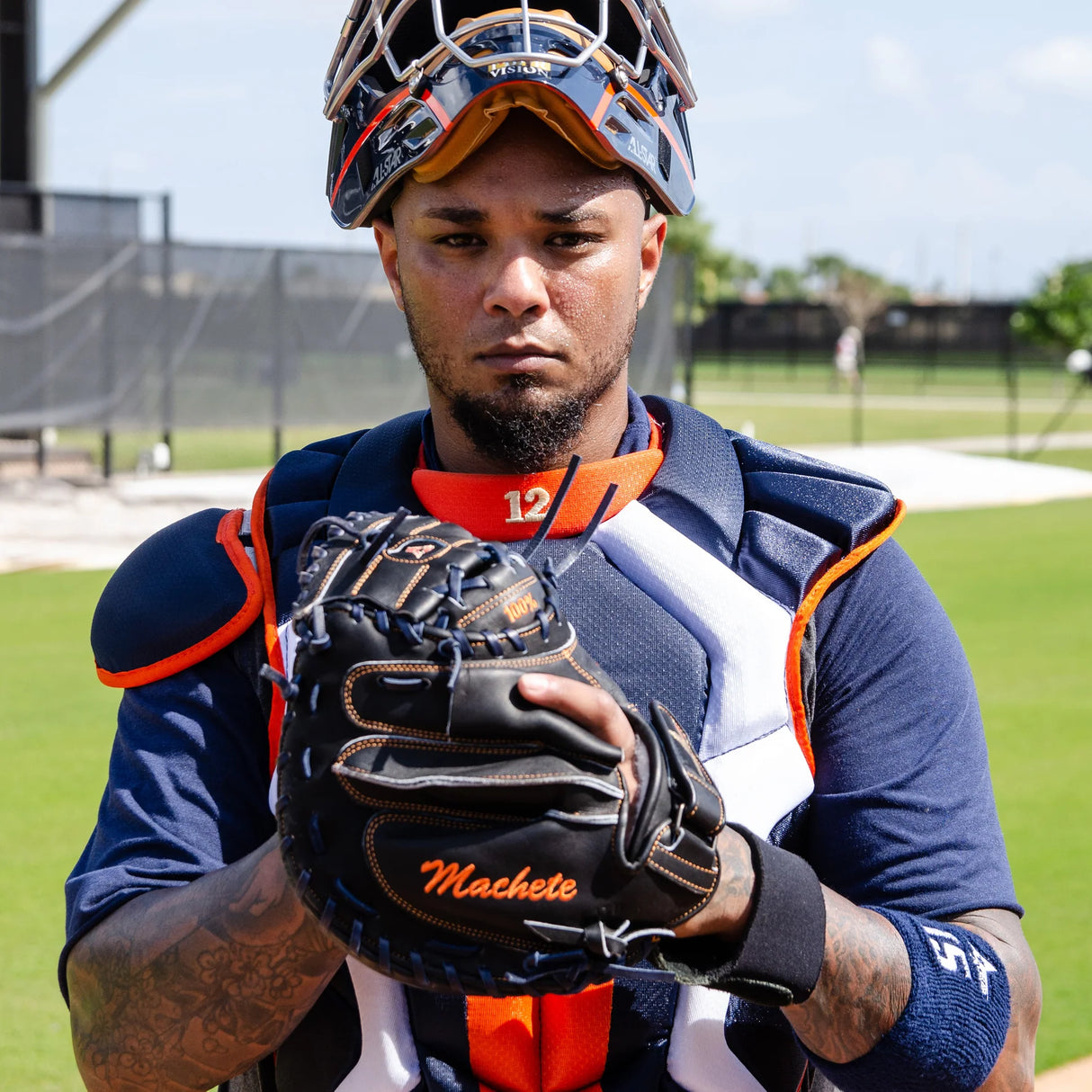 All Star Adult Pro-Elite™ Martin Maldonado 34" Catcher Mitt-4