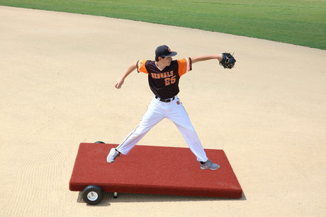 Trigon Sports Baseball Proper Pitch Batting Practice Pitching Clay Platform