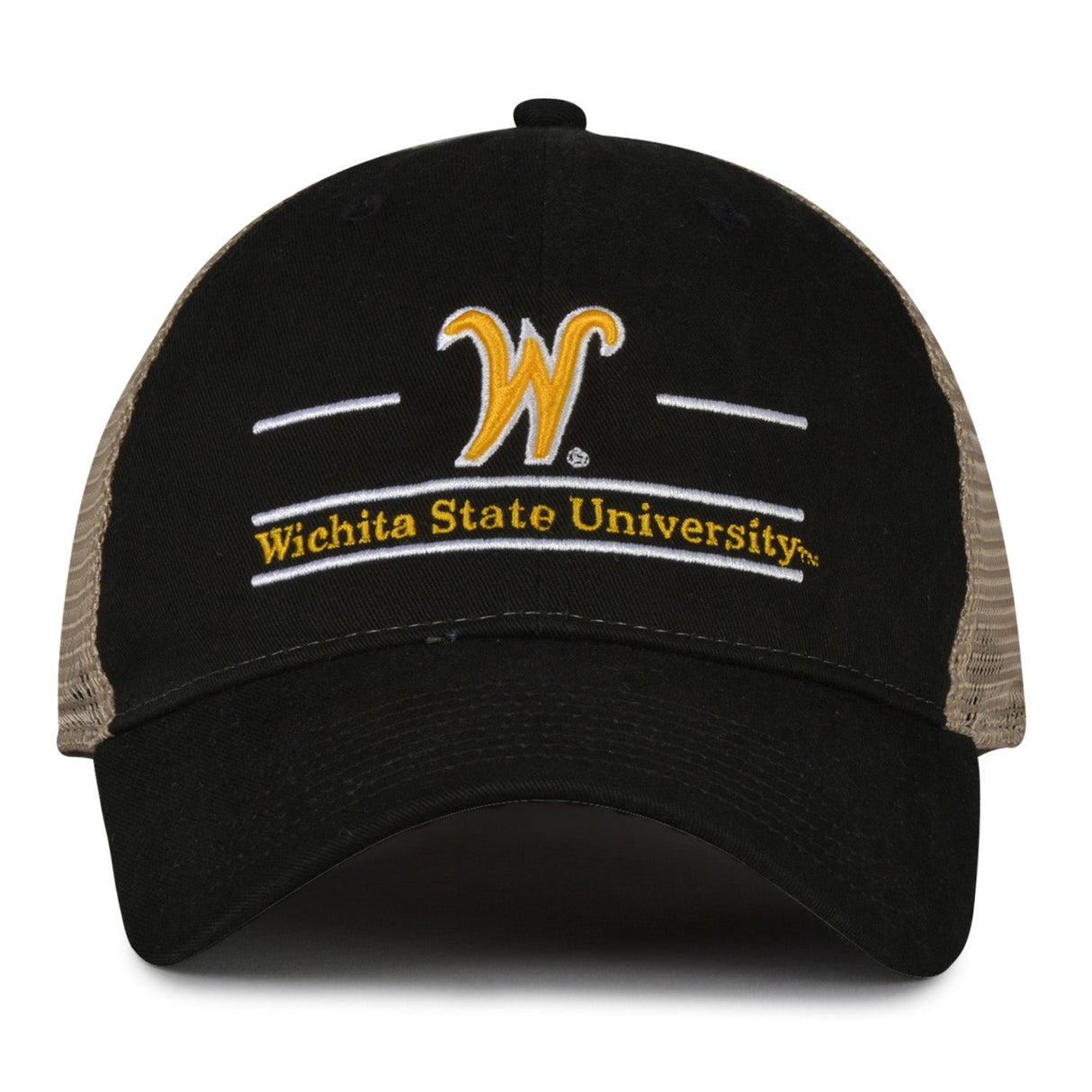 The Game Headwear Wichita State Split Bar Trucker Hat