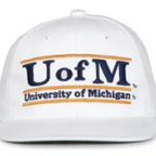 The Game Headwear Michigan Retro Bar Design Hat