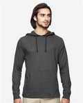 econscious Men's Eco Jersey Pullover Hooded Long Sleeve T-Shirt-1
