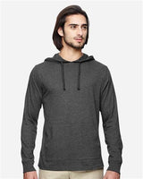 econscious Men's Eco Jersey Pullover Hooded Long Sleeve T-Shirt-1