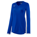 Mizuno Girl's Spike Long Sleeve Volleyball Jersey-1