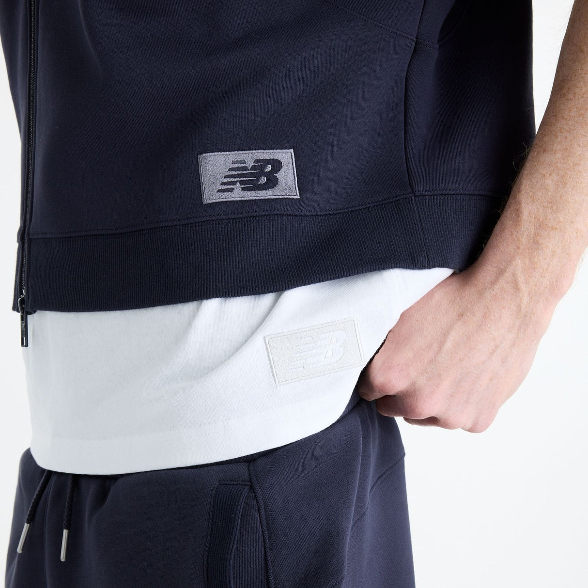 New Balance Men's Athletics Crafted Fleece Full Zip-5