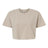 American Apparel Women's Garment-Dyed Heavyweight Cropped Tee-1