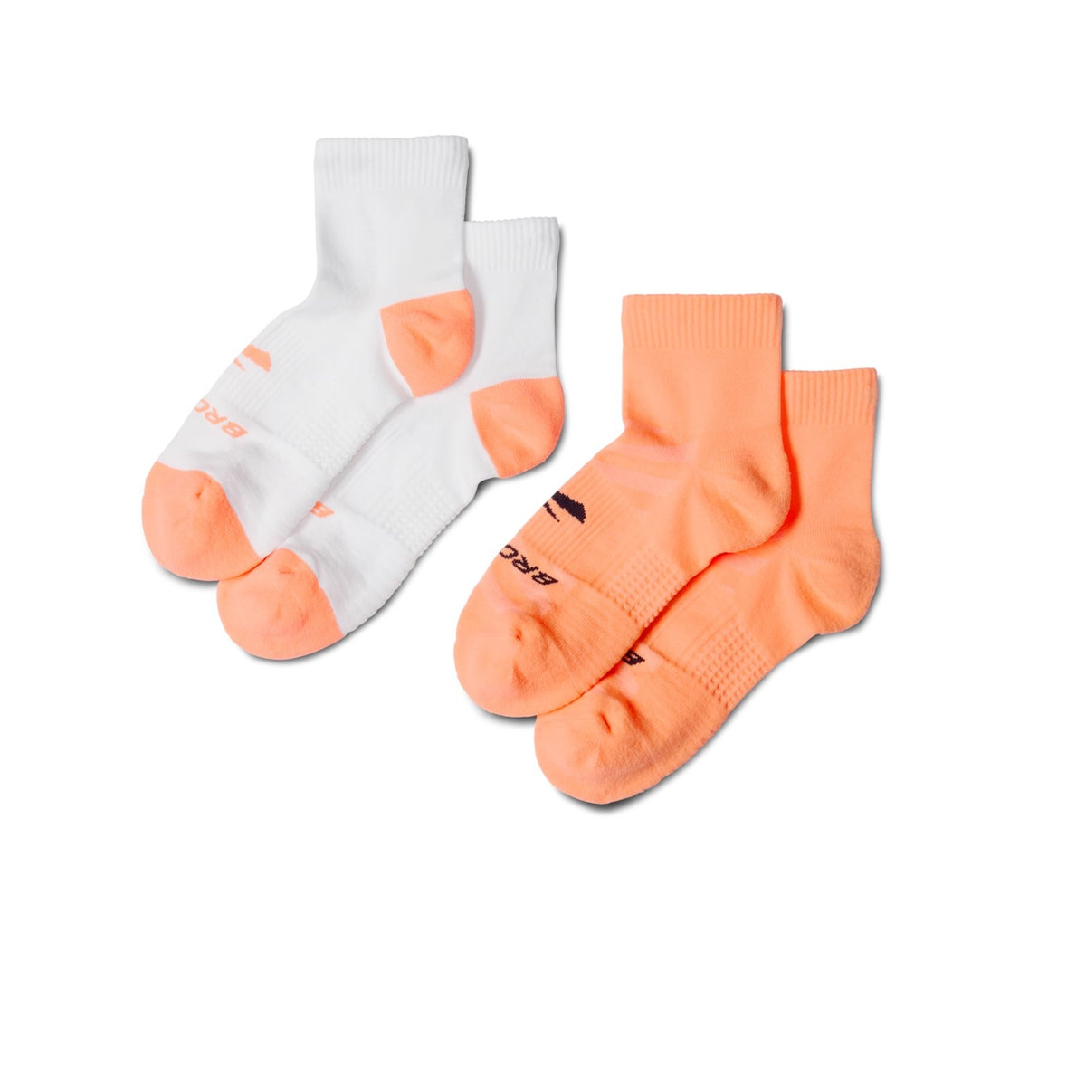 Brooks Ghost Lite Quarter Socks 2-Pack-3
