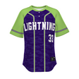 Holloway Youth Sublimated Pin-Sot 2-Button Baseball Jersey Team Baseball Jerseys