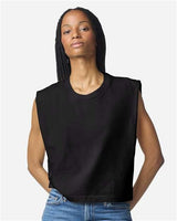 American Apparel Women's Garment-Dyed Heavyweight Muscle Tee-3