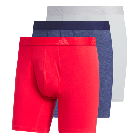 adidas Men's Luxe Comfort 3-Pack Boxer Brief Mens Apparel Underwear