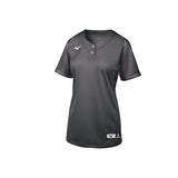 Mizuno Women's Aerolite 2-Button Softball Jersey-1