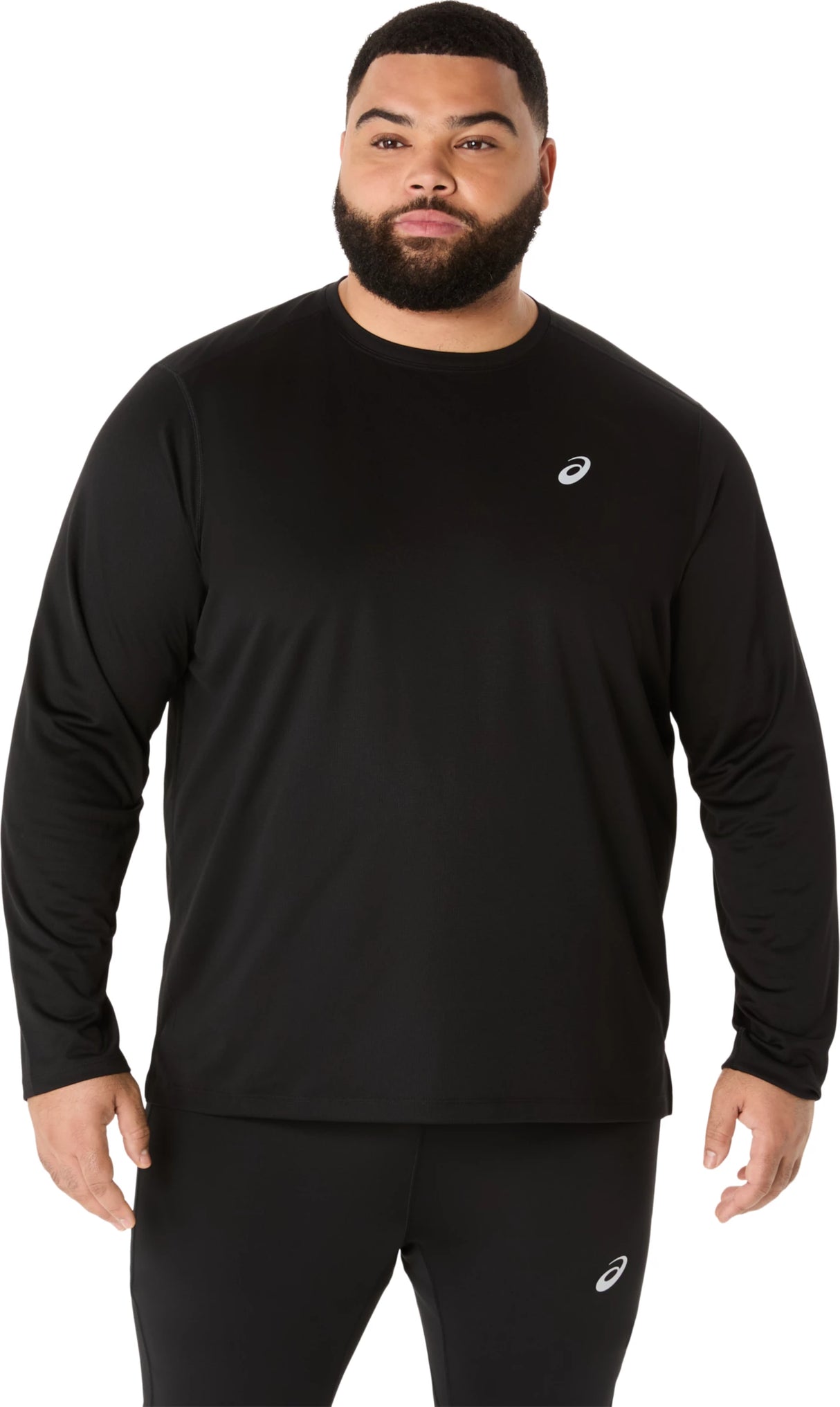 Asics Men's Silver Long Sleeve Top-1