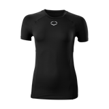 Wilson Women's Cooling Baseball Shorts Sleeve Tee-2