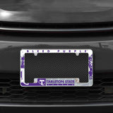 Rico Industries NCAA Tarleton State Texans Primary 12" x 6" Chrome License Plate Frame-1
