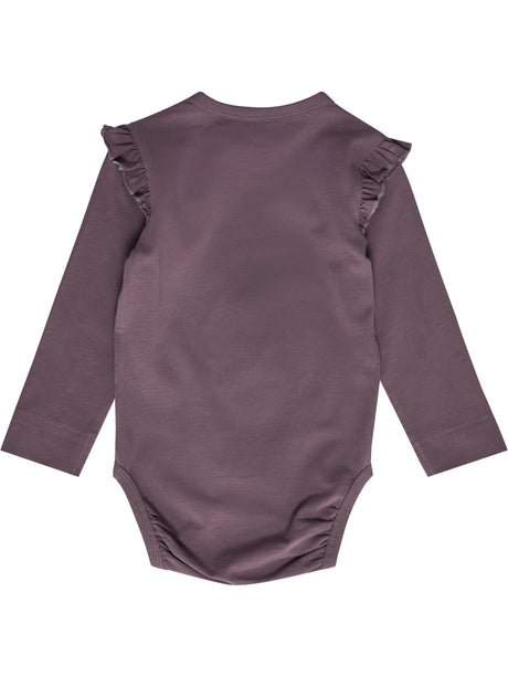 hummel Youth Mini Frill Bodysuit Long Sleeve-2