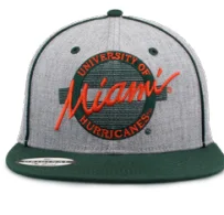 The Game Headwear Miami Soutache Retro Circle Hat