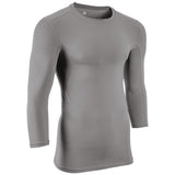 Champro Men's Lightning 2.0 Compression 3/4 Sleeve Jersey-2