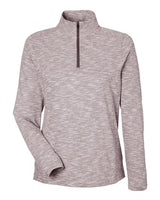 North End Women's Eclipse Jacquard Quarter-Zip Pullover-1
