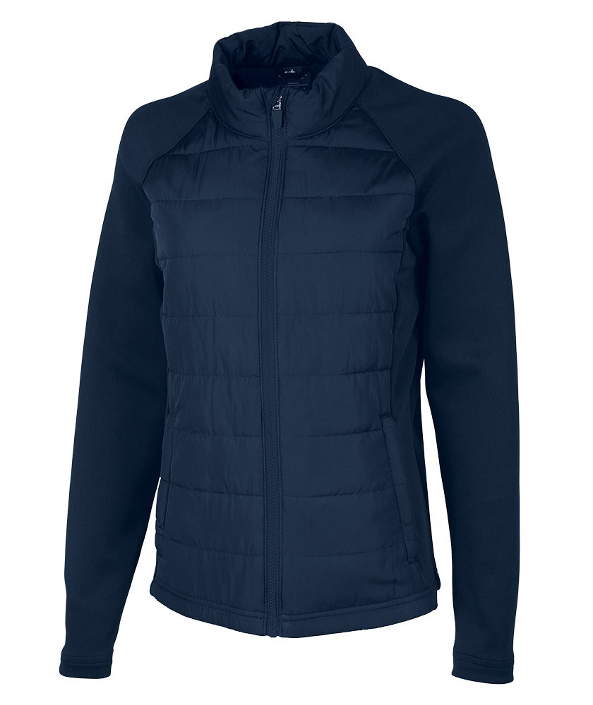 Charles River Women's Lotus Hybrid Puffer Jacket-3