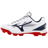 Mizuno Youth Cushionrevo Diamond Baseball Cleats-1