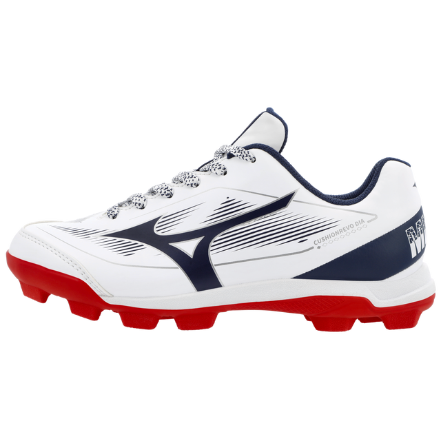 Mizuno Youth Cushionrevo Diamond Baseball Cleats-1
