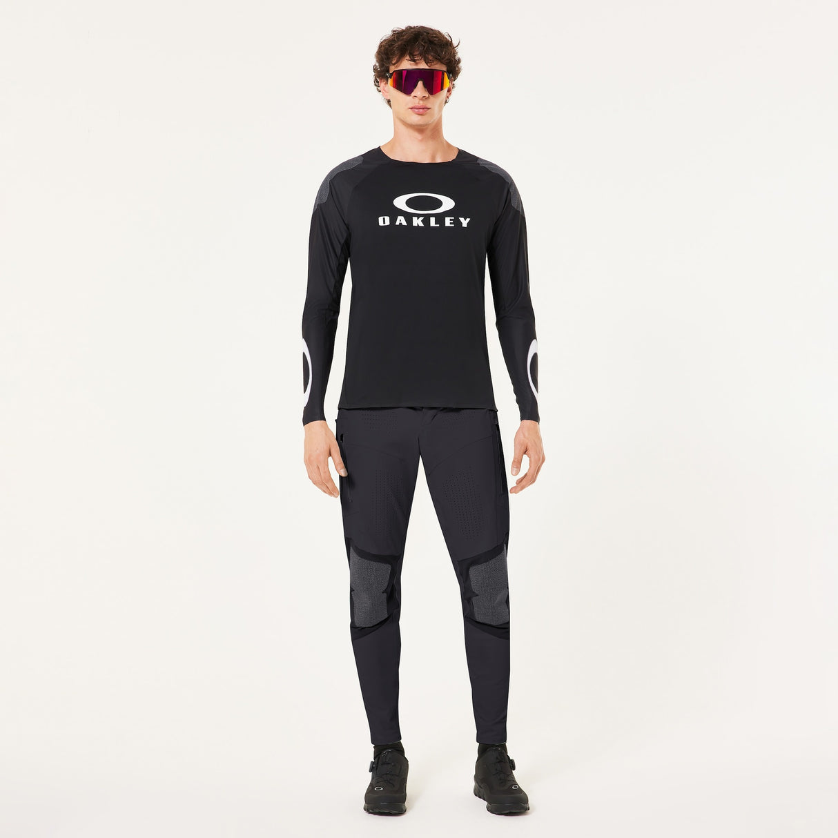 Oakley Men's Seeker Edge Long Sleeve Jersey T-Shirt-2