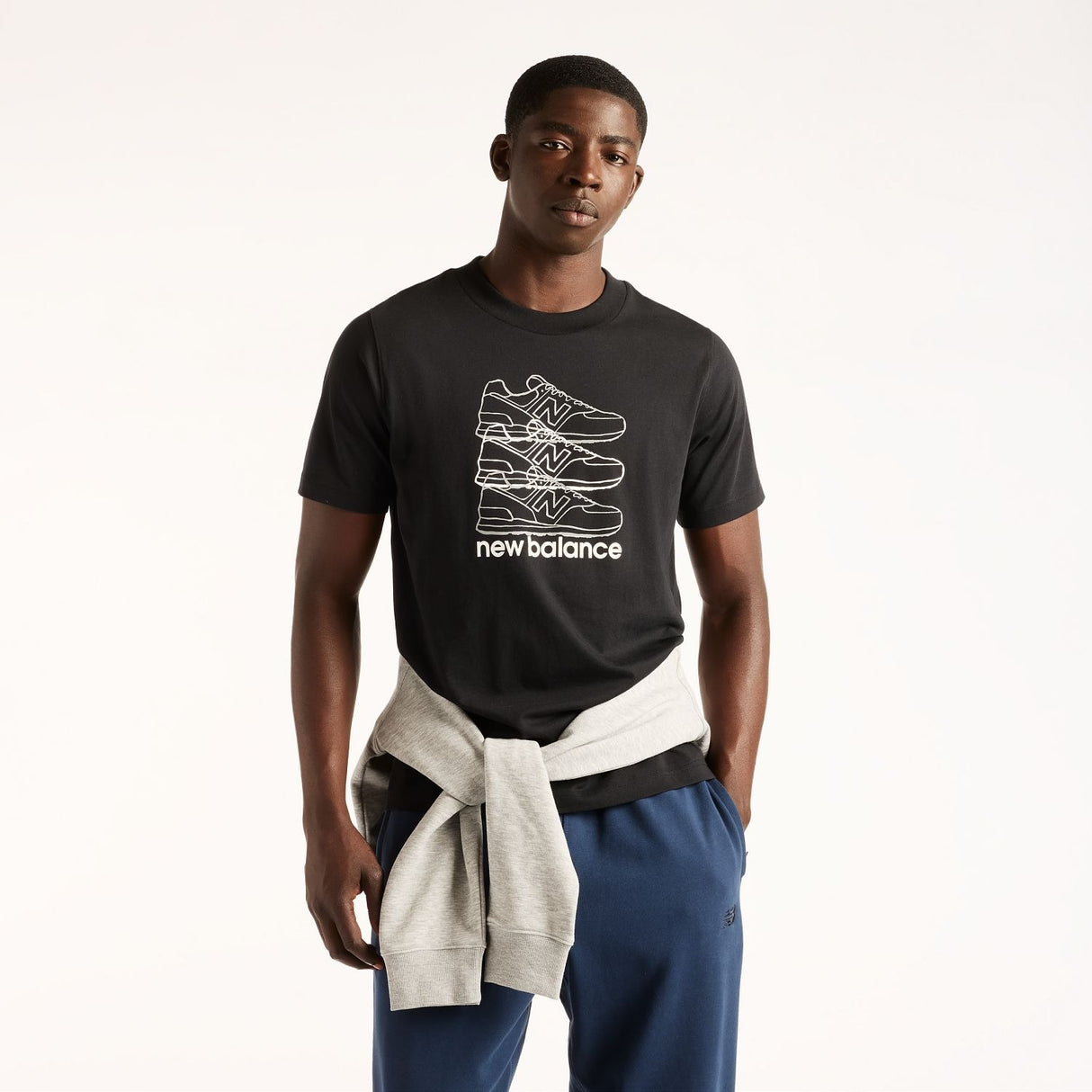 New Balance Men's Layered 574 Relaxed T-Shirt-1