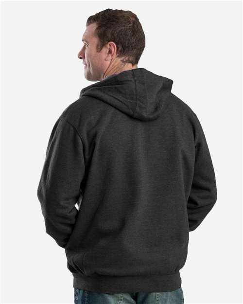 Berne Apparel Men's Heritage Full-Zip Hooded Sweatshirt-2