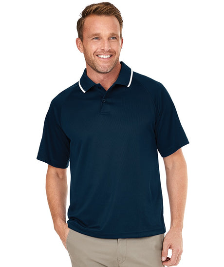 Charles River Men's Classic Solid Wicking Polo-1