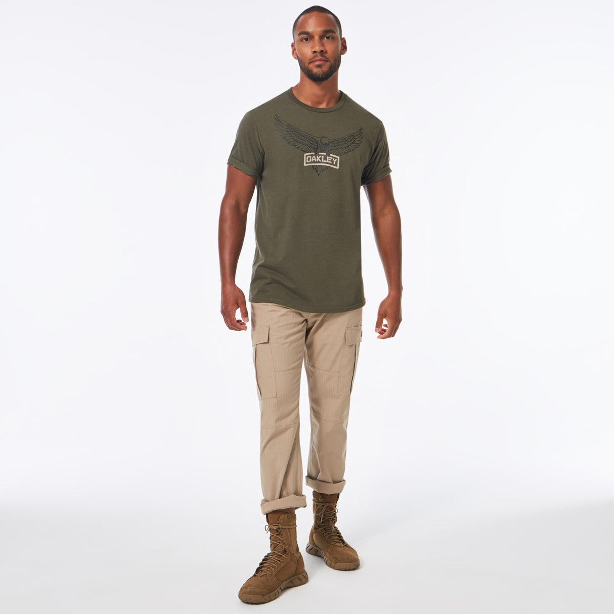 Men's Si Oakley Eagle Tab Tee-9