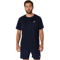 Asics Men's Silver Short Sleeve Top-1