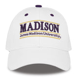 The Game Headwear James Madison Snapback Hat 'MADISON' Bar Design Hat