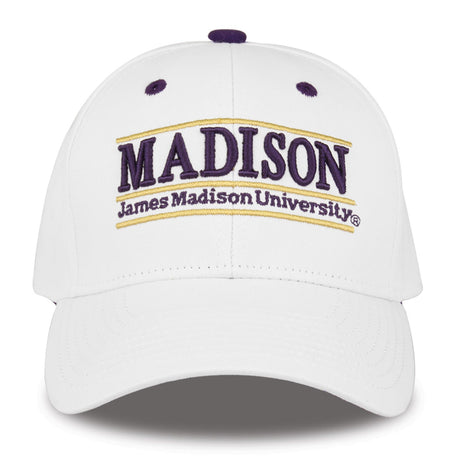 The Game Headwear James Madison Snapback Hat 'MADISON' Bar Design Hat