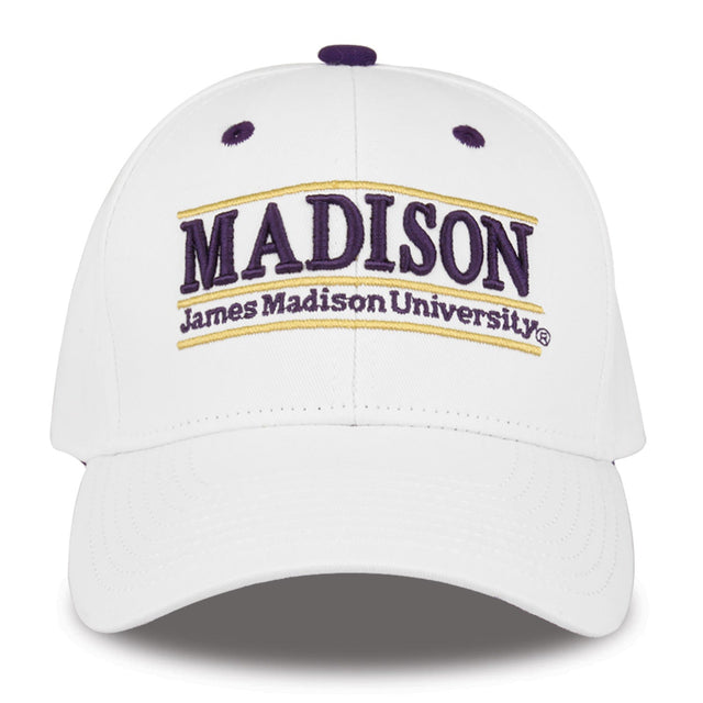 The Game Headwear James Madison Snapback Hat 'MADISON' Bar Design Hat