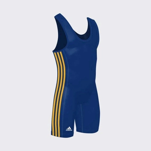 adidas Men's 3 Stripes Wrestling Singlet-1