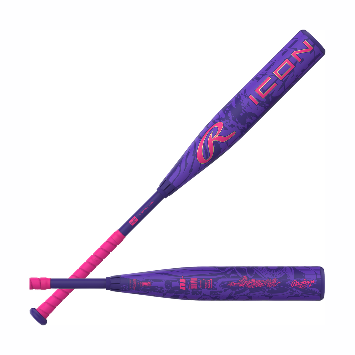 (HARD LAUNCH SEPT 2026) Rawlings Icon Junior Big Barrel 25" -11 USSSA Baseball Bat-2