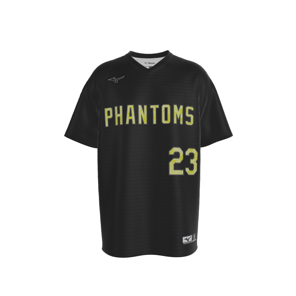 Mizuno V-Neck Raglan Sleeve Jersey League Outfitters