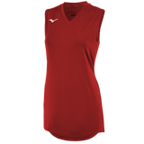 Mizuno Girl's Sleeveless V-Neck Volleyball Jersey