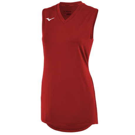 Mizuno Girl's Sleeveless V-Neck Volleyball Jersey