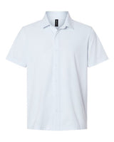 AllPro Men's Pro-Flex Sorona Button Down Short Sleeve Shirt-1