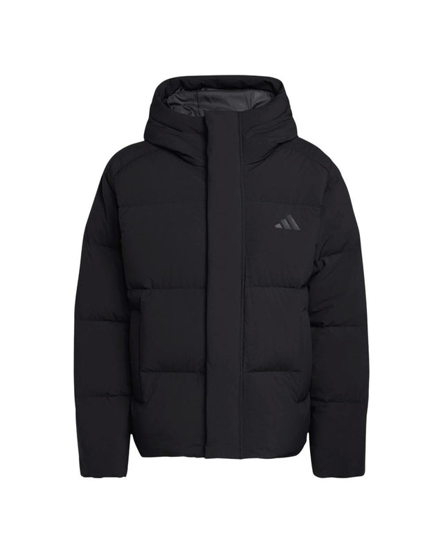 adidas Men's Helonic Down Puffer Hooded Jacket