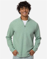 North End Men's Spirit Textured Quarter-Zip Pullover-3