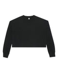 Lane Seven Women's Relaxed Cropped Crewneck Sweatshirt-1