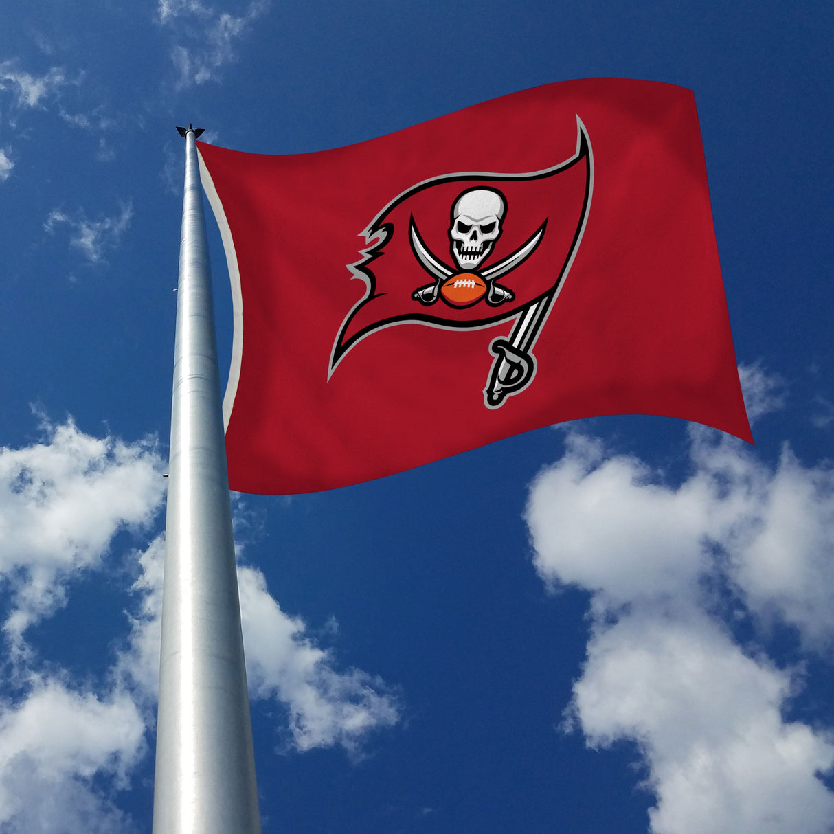 Rico Industries NFL  Tampa Bay Buccaneers Standard 3' x 5' Banner Flag-2