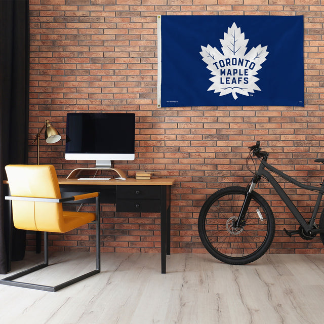 Rico Industries NHL  Toronto Maple Leafs Standard 3' x 5' Banner Flag-1