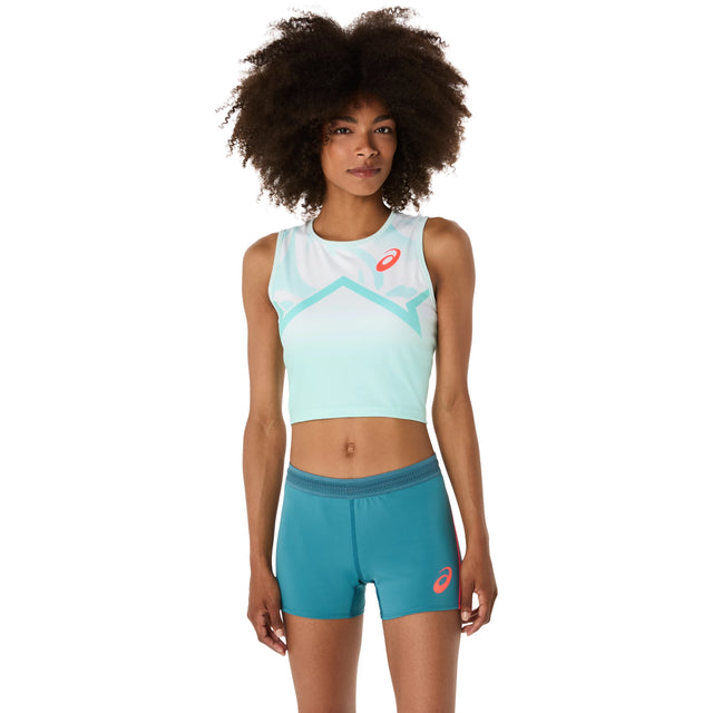 Asics Women's Track Cropped Top-1