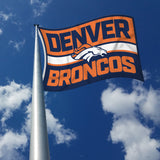 Rico Industries NFL  Denver Broncos Bold 3' x 5' Banner Flag-2