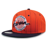 The Game Headwear Auburn Flat Brim Snapback Hat